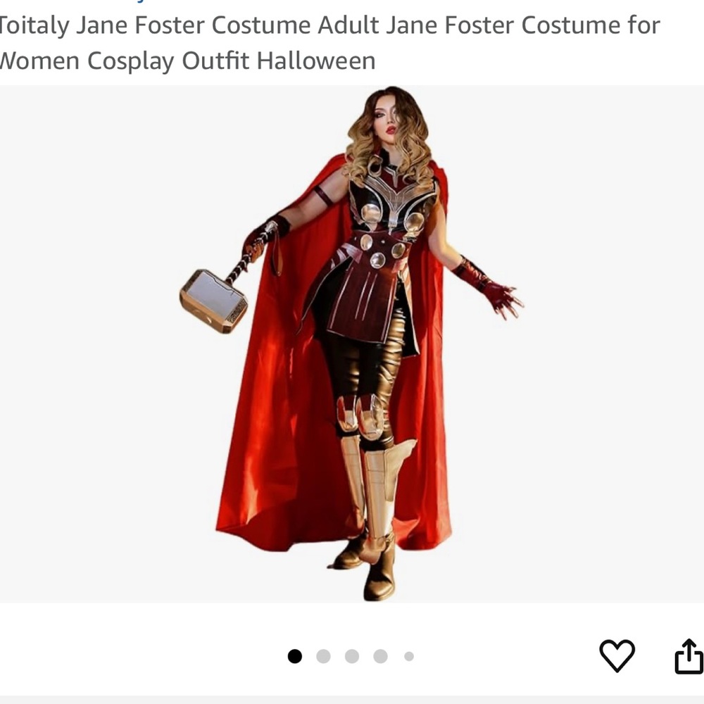Jane Foster Costume Adult Jane Foster Costume for Women Cosplay Outfit Halloween